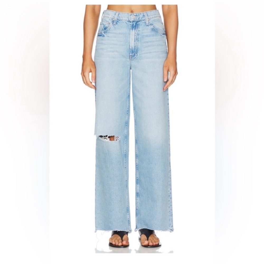 Mother Jeans High Waisted Spinner Zip Sneak Chew, NWT, Sz 30